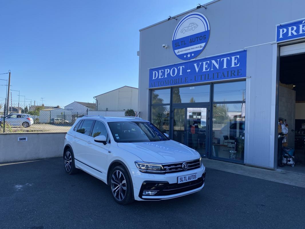 VOLKSWAGEN TIGUAN - 2 L TDI 4 MOTION R-LINE 190 CV OFFRE SPECIALE GARANTIE 12 MOIS OFFERTE / REPRISE POSSIBLE (2018)