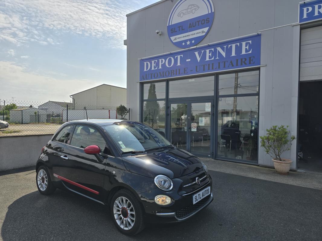 FIAT 500 - 1.2L 68CH EDITION ROSSE AMORE GARANTIE/ REPRISE POSSIBLE (2017)