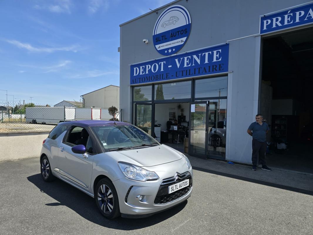CITROËN DS3 - 1.6 VTI 120 CH SO CHIC CABRIOLET GARANTIE 6 MOIS / REPRISE POSSIBLE (2013)