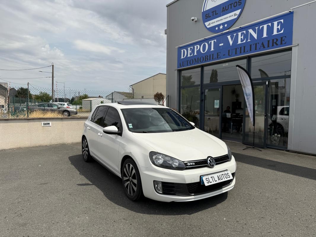 VOLKSWAGEN GOLF - 6 GTD 2.0 TDI 170 CH DSG6 GARANTIE 12 MOIS / REPRISE POSSIBLE (2010)
