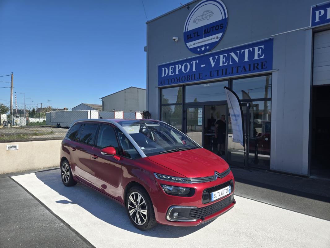 CITROËN C4 - SPACETOUREUR 1.6 HDI 120CH SHINE 7 PLACES GARANTIE 6 MOIS / REPRISE POSSIBLE (2018)