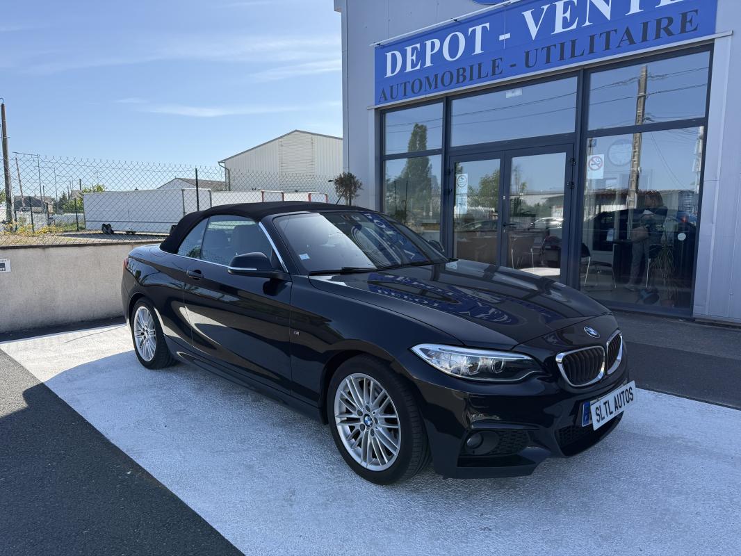 BMW SERIE 2 - CABRIOLET 220D 190CH PACK M GARANTIE / REPRISE POSSIBLE (2017)