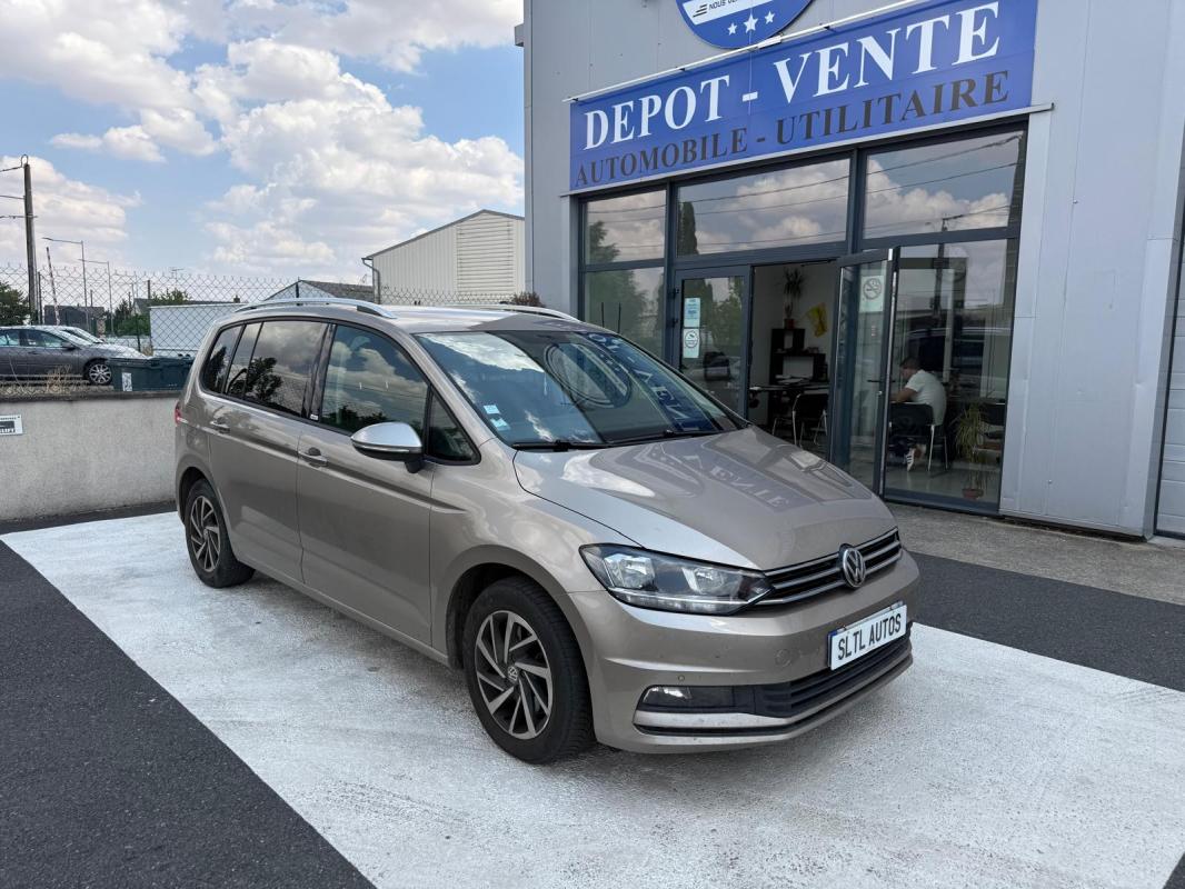 VOLKSWAGEN TOURAN - 1.6 TDI CONNECT DSG7 116 CH 7 PLACES GARANTIE 6 MOIS / REPRISE POSSIBLE (2019)