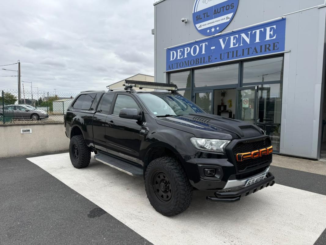 FORD RANGER - 3.2 TDCI WILDTRAK 200CH 4X4 SELECTSHIFT 6 GARANTIE MOIS / REPRISE POSSIBLE (2020)