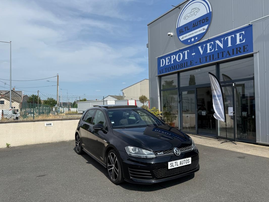 VOLKSWAGEN GOLF - 7 GTD 2.0 TDI 184 CH DSG7 GARANTIE 12 MOIS / REPRISE POSSIBLE (2014)
