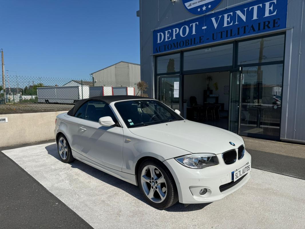 BMW Série 1 - CABRIOLET 118D 2.0 143CH LUXE BOITE AUTO GARANTIE 6 MOIS / REPRISE POSSIBLE
