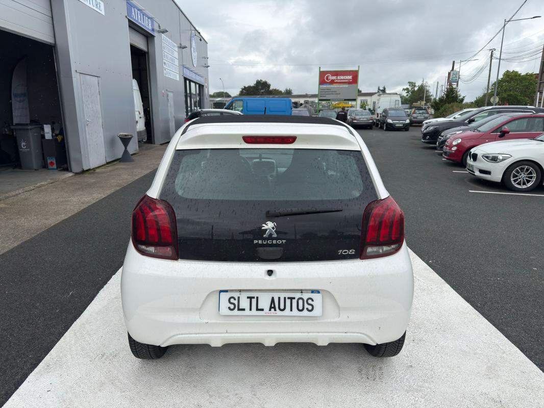 Peugeot 108 - 1.0 VTI ACTIVE 69CH GARANTIE 6 MOIS / REPRISE POSSIBLE