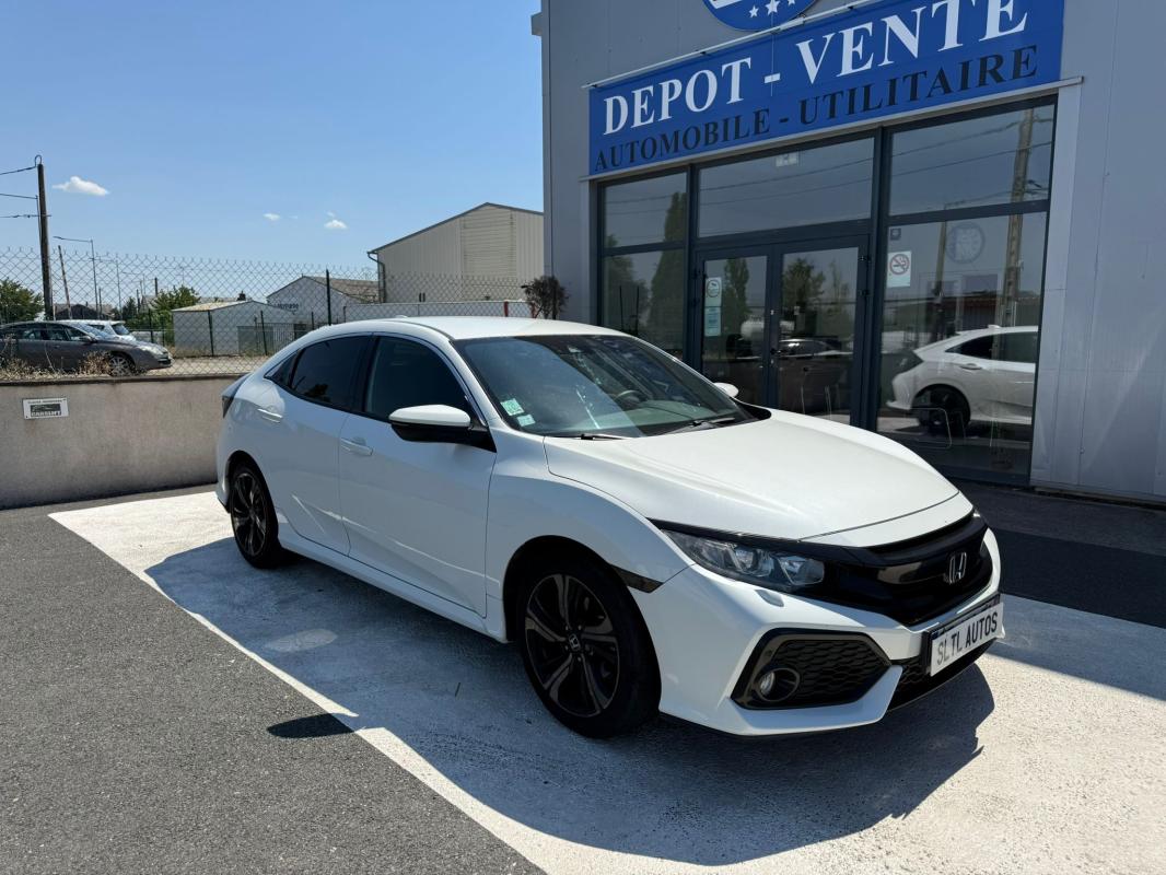 Honda Civic - 1.0 I-VTEC EXECUTIVE 130CH GARANTIE 6 MOIS / REPRISE POSSIBLE